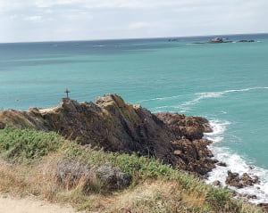 Petit bout de la  côte Malouine de la Varde, à Rotheneuf. - Le Minihic - 6