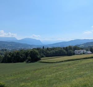 Les balcons du Bourget au départ de Voglans - Germain - 2
