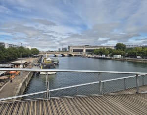 Balade dans le Paris moderne, entre BNF et Parc de Bercy - Ibrahim - 6