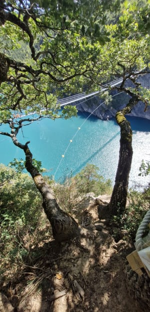 Passerelle himalayenne de l'Ebron et traversée vertigineuse - Jade - 14