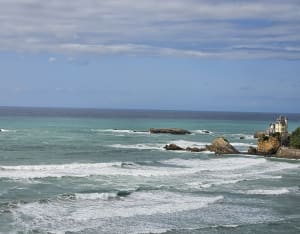 Petite ballade Bord de mer et baignade à Biarritz - AUBERT - 2
