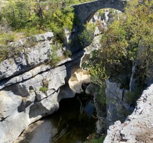 Boucle - Pont de Carajuan, Pont de Sautet, Les Merlatières - Rougon - 2