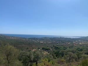 Massif des Maures et panorama sur la baie - l - 3