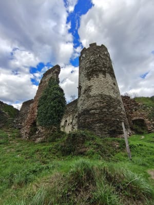 Château de Chantemerle et jouer aux chevaliers - Alexandra - 4