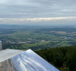 Biskupia Kopa, Żółtym szlakiem tam i z powrotem - Pokrzywna - 2