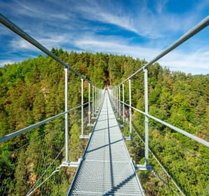 Grande sortie à la passerelle des gorges du Lignon depuis Saint-Maurice-de-Lignon - Jean Jean-Paul - 2