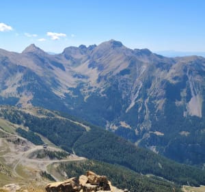Pic du Boussolenc depuis la station des Orres1650 - Elisa - 2