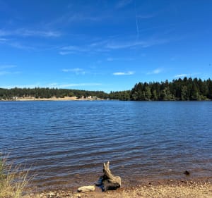 Tour du lac de Devesset à vélo - Marie - 3