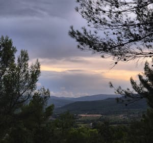 Marche au crépuscule vers la tour Faucon - Mickaël - 3