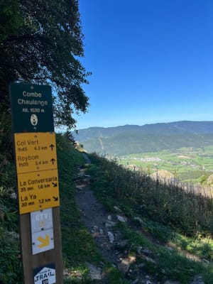 Combe Chaulange, Sentier Gobert et balcon sur le Vercors - Marion - 2