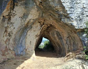 Petite arche et rive droite du Gardon - Chris - 6