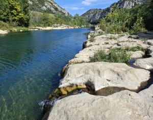 Petite arche et rive droite du Gardon - Chris - 7