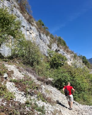 Sentier du Pas de l'Écho à Oriol-en-Royans - Karine - 2