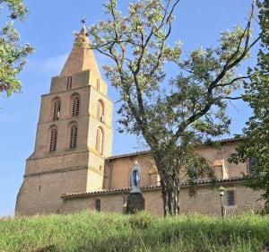 En boucle vers le château et église auzielle - LAURENT - 3