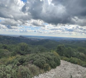 Beklim de Rocher des Deux Trous en geniet van het uitzicht op de Alpilles - Emma - 4