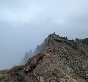 Roche Pourrie depuis le fort de Mont - Albertville - 3