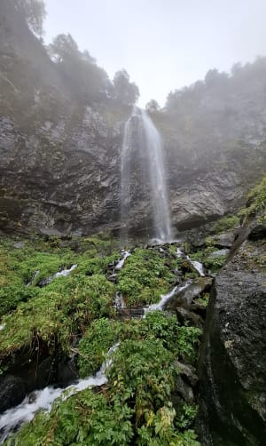 Grande cascade Mont Dore et vue sur le Puy de Sancy - Karine - 5