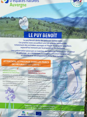 Tour de la butte de Chauriat : le puy Benoît - Decroix - 2