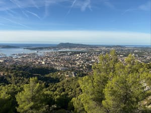 Le sommet du Mont Faron depuis Toulon à VTT - frederic - 7