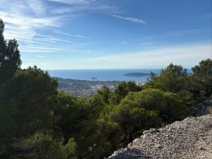 Le sommet du Mont Faron depuis Toulon à VTT - frederic - 8