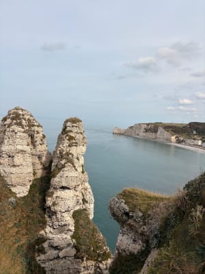 Balade autour du golf et fin sur l'aiguille, porte d'Aval - une - 2
