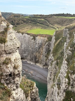Balade autour du golf et fin sur l'aiguille, porte d'Aval - une - 3