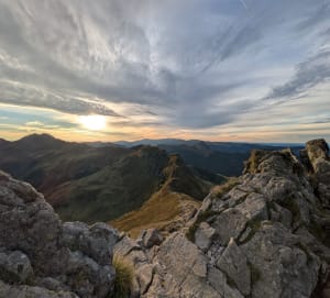 Le puy de Peyre Arse par les crêtes - Chloée - 10