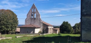 Du château de Ruffiac à l'église de Poussignac - Eric - 2