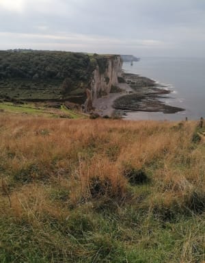 Benouville-Etigues et plage de Vaucottes par la falaise - Marie - 9