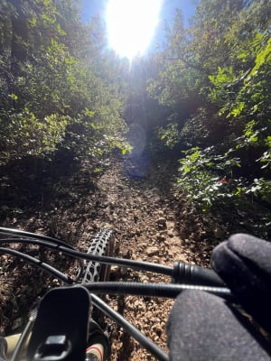 Grand Caunet à VTT et sa balade forestière à Font Blanche - tony - 2