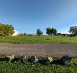 Promenade du port Giffaumont - Christiane - 2