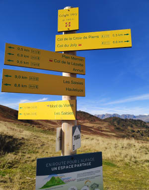 Le signal par le col de Lezette et le Mont Clocher - MARTINE - 5