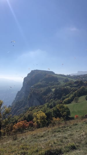 Boucle des Dioux et joli balai des parapentes - Julie - 5