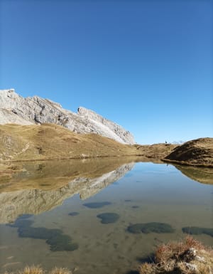 Lac de Peyre depuis le col de Colombière - Ludivine - 3