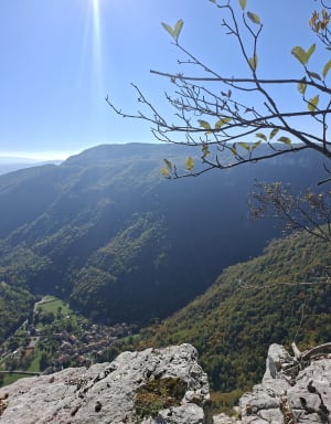 Chaley et vue de rêve sur la vallée au Rocher du Grand Sangle - Cecile - 6