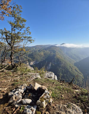 Chaley et vue de rêve sur la vallée au Rocher du Grand Sangle - Jessica - 4