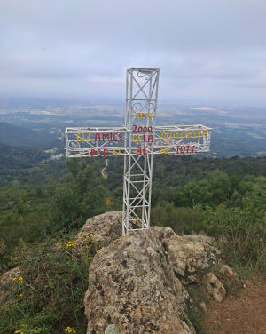 Puig de Santa Cristau depuis Montesquieu-des-Albères - Emy - 2
