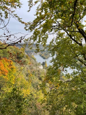 Mise en scène de la Seine depuis le GR® 2 et Les Andelys - Auriane - 7