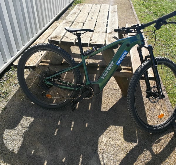 Parcourt VTT a assistance electrique facile Decathlon Rodez