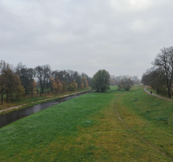 Spacer wałami przy kaczawie - Legnica - 1