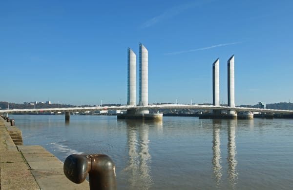 Eloge de la tranquillité sur les quais de Bordeaux à vélo - Bordeaux - 1