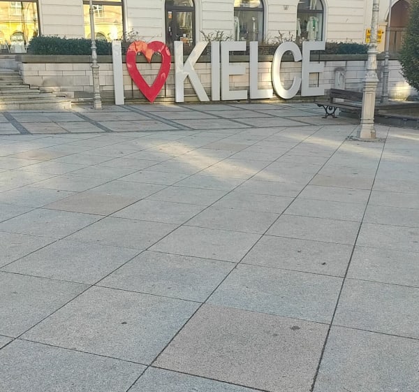 Krótka trasa kierunek ulica  Henryka Sienkiewicza - Kielce - 1