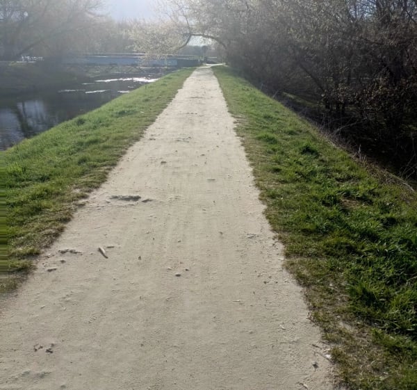 Ścieżka rowerowa w stronę pogori - Będzin - 1