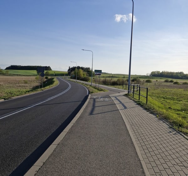 Trasa z Nidzica na Robaczewo 6km - Adam - 1