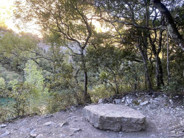 De lagere Gorges du Verdon en een verfrissend bad - Quinson - 1