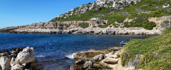 De wilde baai van Marseilleveyre en de schoonheid van de kustlijn - Marseilleveyre, Marseille - 1