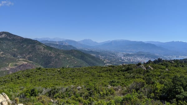 Crêtes hautes et panorama sur la baie d'Ajaccio - Ajaccio - 1