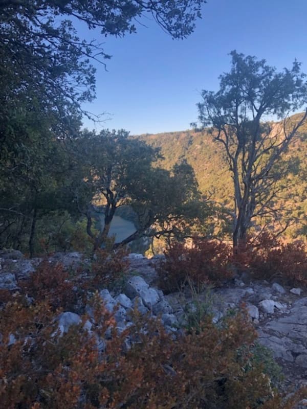 Kapel van Sainte-Maxime en prachtig uitzicht op de Gorges - Quinson - 1