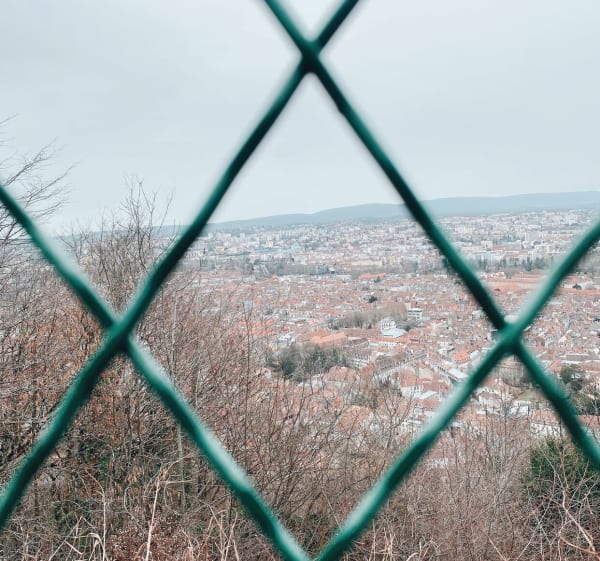 Le fort de Chaudanne, sa vue et ses coteaux - Besançon - 1