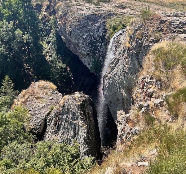 Excursion entre puech et cascade du Déroc - Marchastel - 1